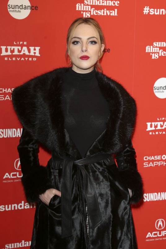 ELIZABETH GILLIES at 2018 Sundance Film Festival in Park City 01/20/2018
