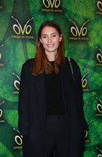 ELLA WOODWARD at Cirque Du Soleil Ovo Premiere in London 01/10/2018