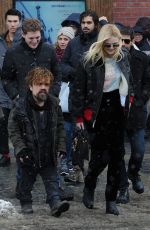 ELLE FANNING and Peter Dinklage at Sundance Film Festival 01/20/2018