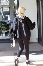 ELLE FANNING Arrives at a Gym in Los Angeles 01/14/2018
