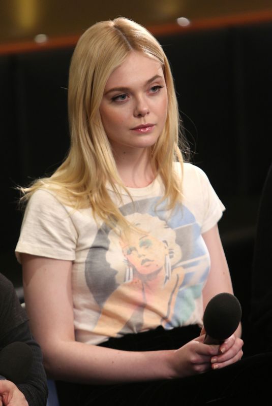 ELLE FANNING at Deadline Studio at Sundance Film Festival 01/20/2018
