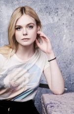 ELLE FANNING at Deadline Studio at Sundance Film Festival 01/21/2018
