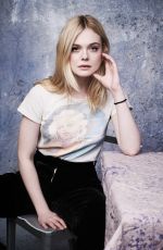 ELLE FANNING at Deadline Studio at Sundance Film Festival 01/21/2018