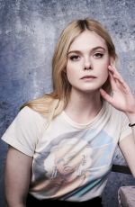 ELLE FANNING at Deadline Studio at Sundance Film Festival 01/21/2018