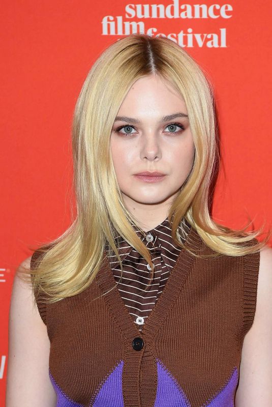 ELLE FANNING at I Think We