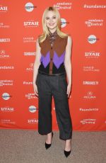 ELLE FANNING at I Think We