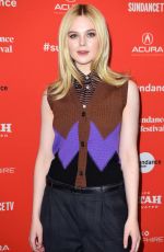 ELLE FANNING at I Think We