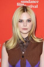 ELLE FANNING at I Think We
