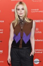 ELLE FANNING at I Think We