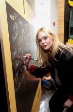 ELLE FANNING at Indiewire Sundance Studio in Park City 01/20/2018