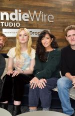 ELLE FANNING at Indiewire Sundance Studio in Park City 01/20/2018