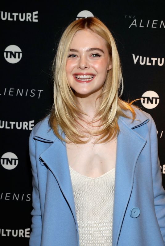 ELLE FANNING at The Alienist Special Screening at Sundance Film Festival 01/19/2018