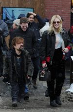 ELLE FANNING Out at 2018 Sundance Film Festival 01/20/2018