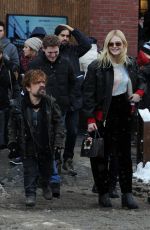 ELLE FANNING Out at 2018 Sundance Film Festival 01/20/2018