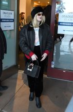 ELLE FANNING Out at 2018 Sundance Film Festival 01/20/2018