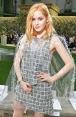 ELLIE BAMBER at Chanel Show at Spring/Summer 2018 Haute Couture Fashion Week in Paris 01/23/2018