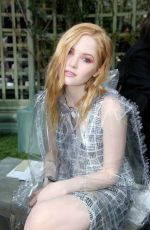 ELLIE BAMBER at Chanel Show at Spring/Summer 2018 Haute Couture Fashion Week in Paris 01/23/2018