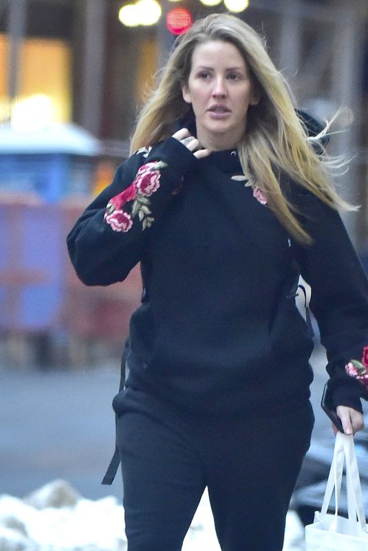 ELLIE GOULDING Out Shopping in New York 01/10/2018