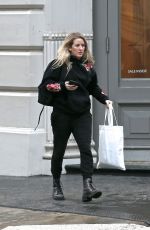 ELLIE GOULDING Out Shopping in New York 01/10/2018