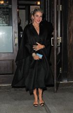 ELSA PATAKY Leaves Her Hotel in New York 01/16/2018