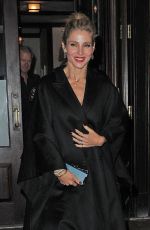ELSA PATAKY Leaves Her Hotel in New York 01/16/2018