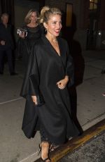ELSA PATAKY Leaves Her Hotel in New York 01/16/2018