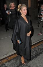 ELSA PATAKY Leaves Her Hotel in New York 01/16/2018