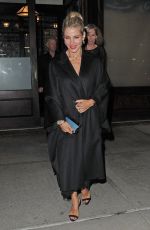 ELSA PATAKY Leaves Her Hotel in New York 01/16/2018