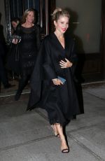 ELSA PATAKY Leaves Her Hotel in New York 01/16/2018