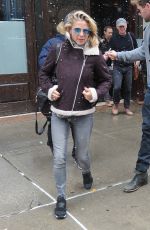 ELSA PATAKY Out and About in New York 01/17/2018