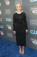EMILIA CLARKE at 2018 Critics