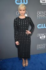 EMILIA CLARKE at 2018 Critics