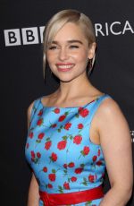 EMILIA CLARKE at Bafta Los Angeles Tea Party in Los Angeles 01/06/2018
