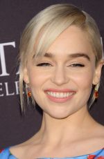 EMILIA CLARKE at Bafta Los Angeles Tea Party in Los Angeles 01/06/2018