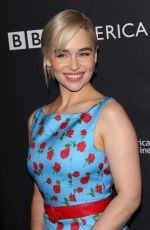 EMILIA CLARKE at Bafta Los Angeles Tea Party in Los Angeles 01/06/2018