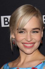 EMILIA CLARKE at Bafta Los Angeles Tea Party in Los Angeles 01/06/2018