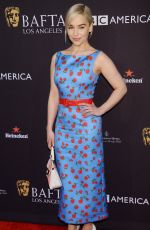EMILIA CLARKE at Bafta Los Angeles Tea Party in Los Angeles 01/06/2018