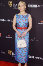 EMILIA CLARKE at Bafta Los Angeles Tea Party in Los Angeles 01/06/2018