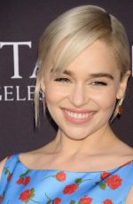 EMILIA CLARKE at Bafta Los Angeles Tea Party in Los Angeles 01/06/2018