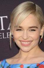 EMILIA CLARKE at Bafta Los Angeles Tea Party in Los Angeles 01/06/2018