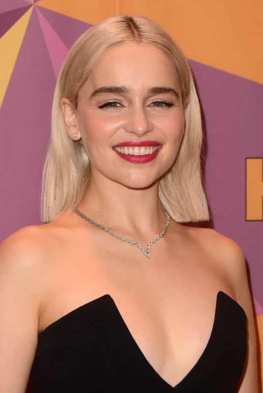 EMILIA CLARKE at HBO’s Golden Globe Awards After-party in Los Angeles 01/07/2018