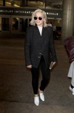 EMILIA CLARKE at LAX Airport in Los Angeles 01/02/2018