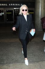 EMILIA CLARKE at LAX Airport in Los Angeles 01/02/2018