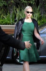 EMILIA CLARKE Leaves Four Seasins Hotel in Beverly Hills 01/05/2018