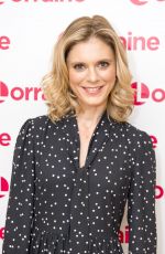 EMILIA FOX at Loose Women Show in London 01/03/2018