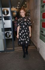 EMILIA FOX Leaves BBC Studios in London 01/15/2018