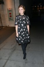 EMILIA FOX Leaves BBC Studios in London 01/15/2018