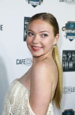 EMILIA MCCARTHY at Cafe Con Leche Premiere in Los Angeles 01/25/2018
