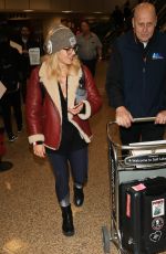 EMILY BETT RICKARDS at Salt Lake City International Airport in Park City 01/18/2018