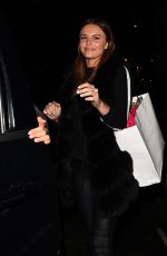 EMILY BLACKWELL Celebrate Lottie Moss 20th Birthday at La Famiglia Restaurant in London 01/09/2018